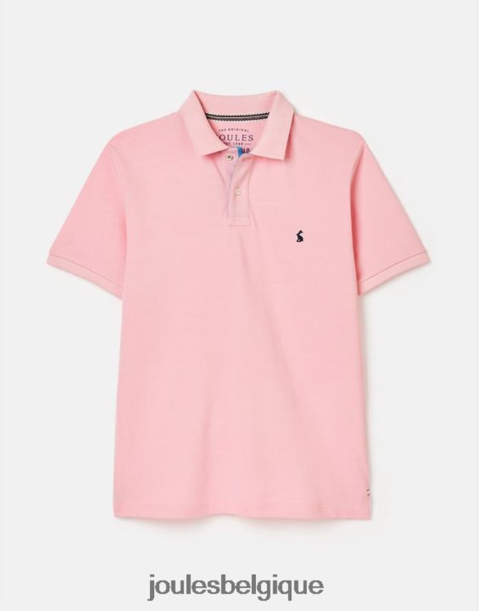 rose clair polo boisé Hommes vêtements Joules ND0H6T183