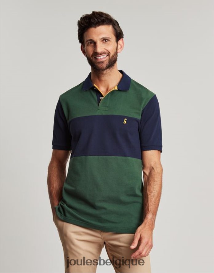 vert foncé polo boisé Hommes vêtements Joules ND0H6T173