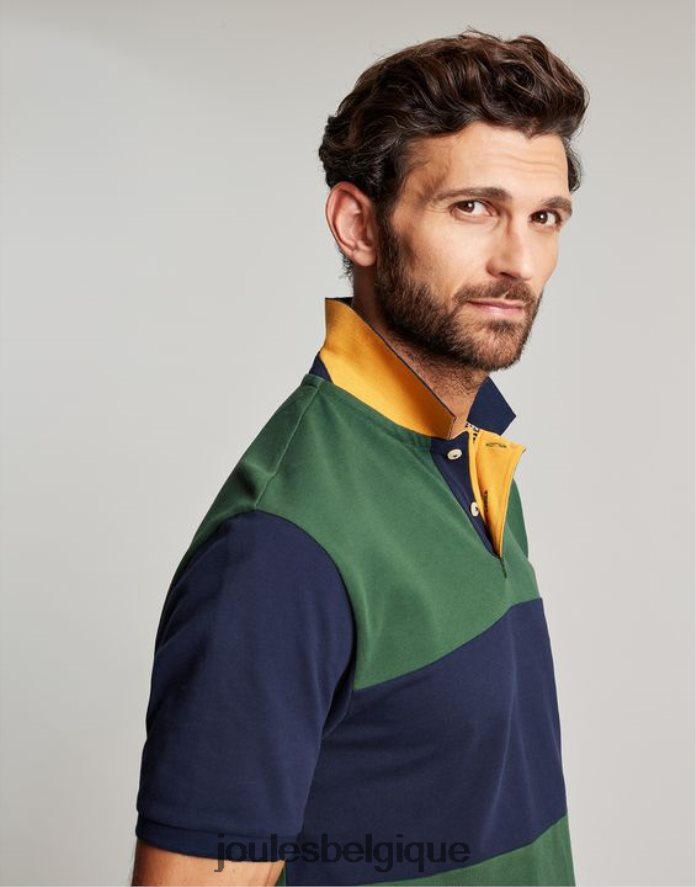 vert foncé polo boisé Hommes vêtements Joules ND0H6T173
