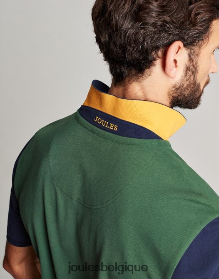 vert foncé polo boisé Hommes vêtements Joules ND0H6T173