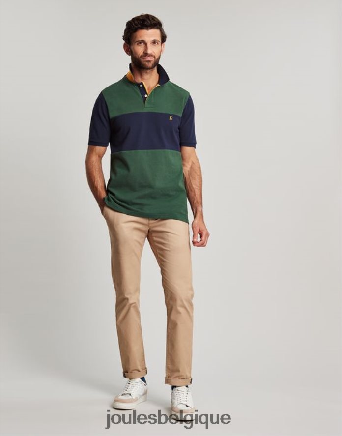 vert foncé polo boisé Hommes vêtements Joules ND0H6T173