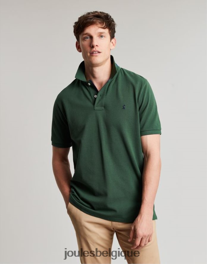 vert foncé polo boisé Hommes vêtements Joules ND0H6T192