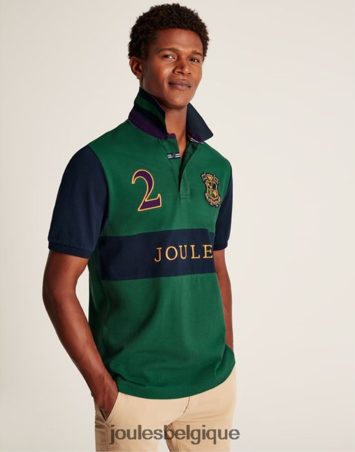 vert polo orné Hommes vêtements Joules ND0H6T221