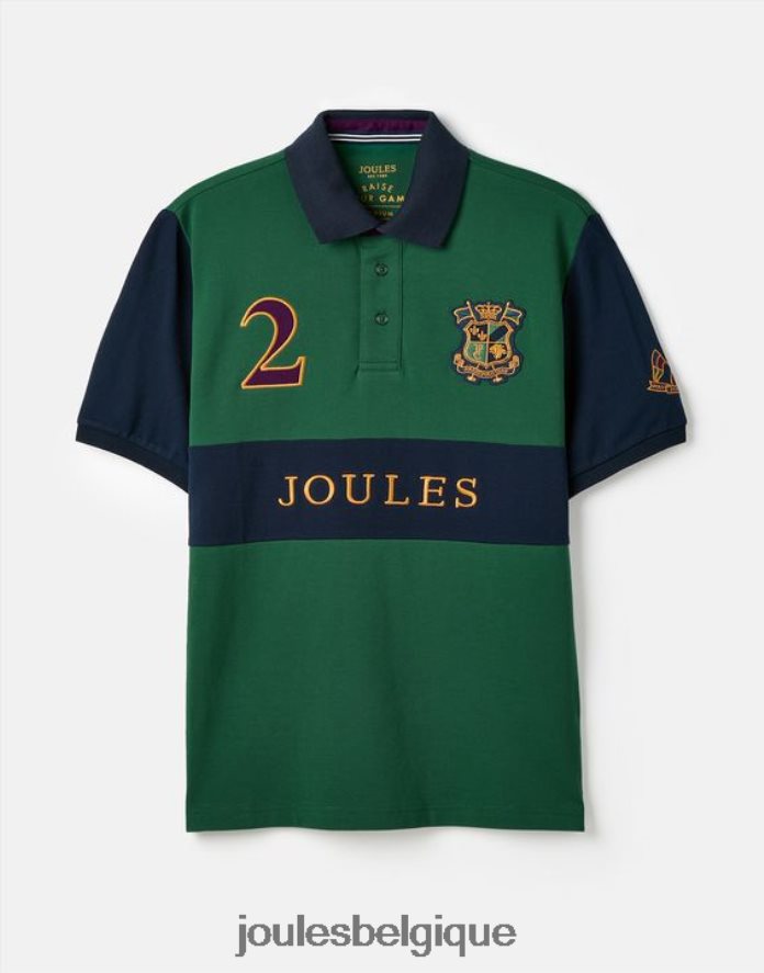 vert polo orné Hommes vêtements Joules ND0H6T221