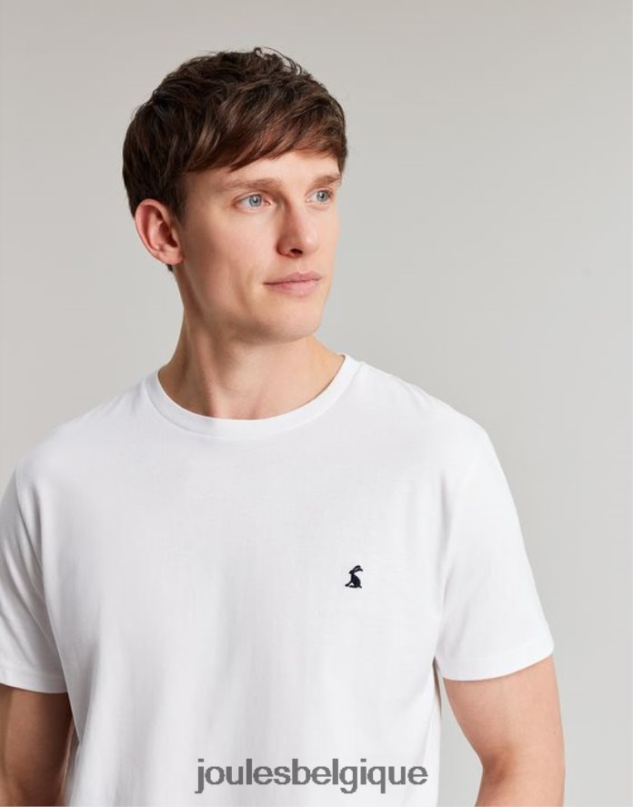blanc t-shirt en jersey denton Hommes vêtements Joules ND0H6T166