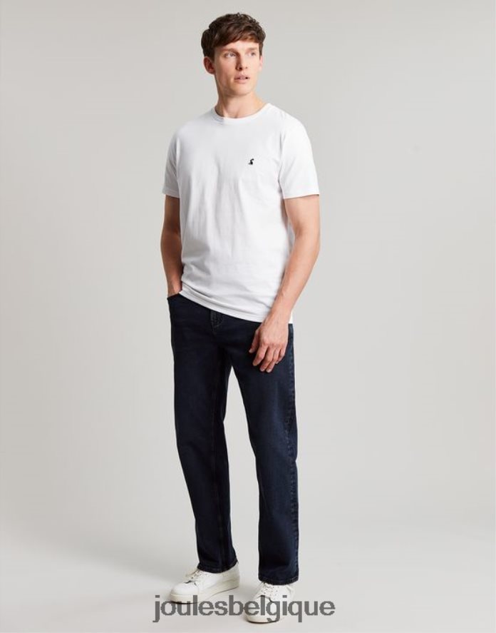 blanc t-shirt en jersey denton Hommes vêtements Joules ND0H6T166