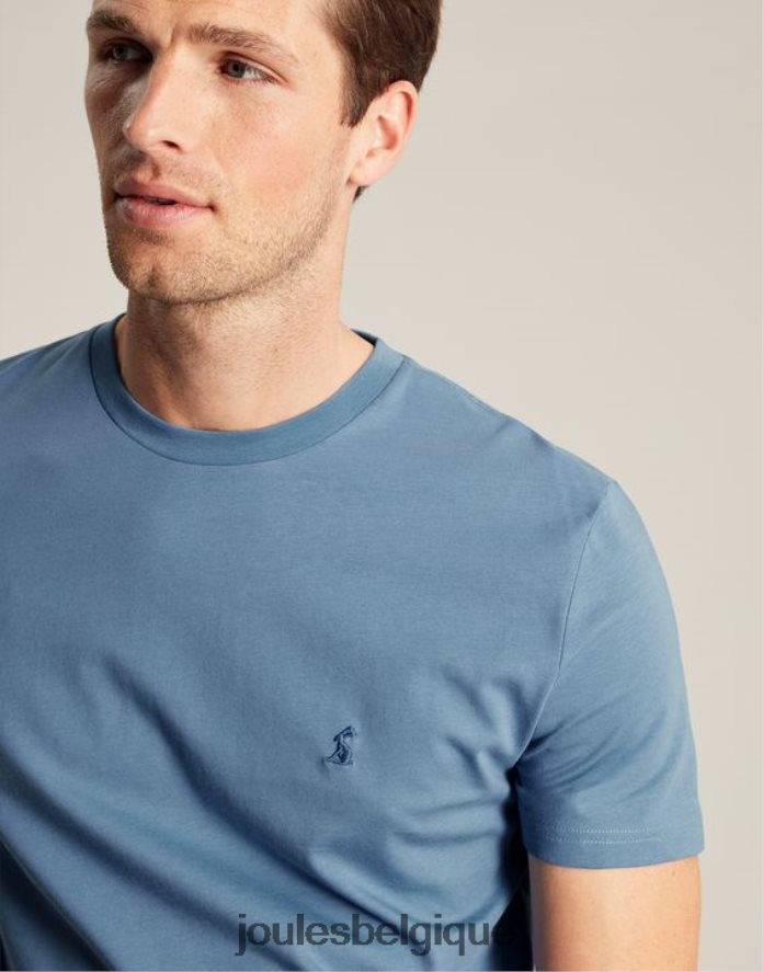 bleu t-shirt denton Hommes vêtements Joules ND0H6T191