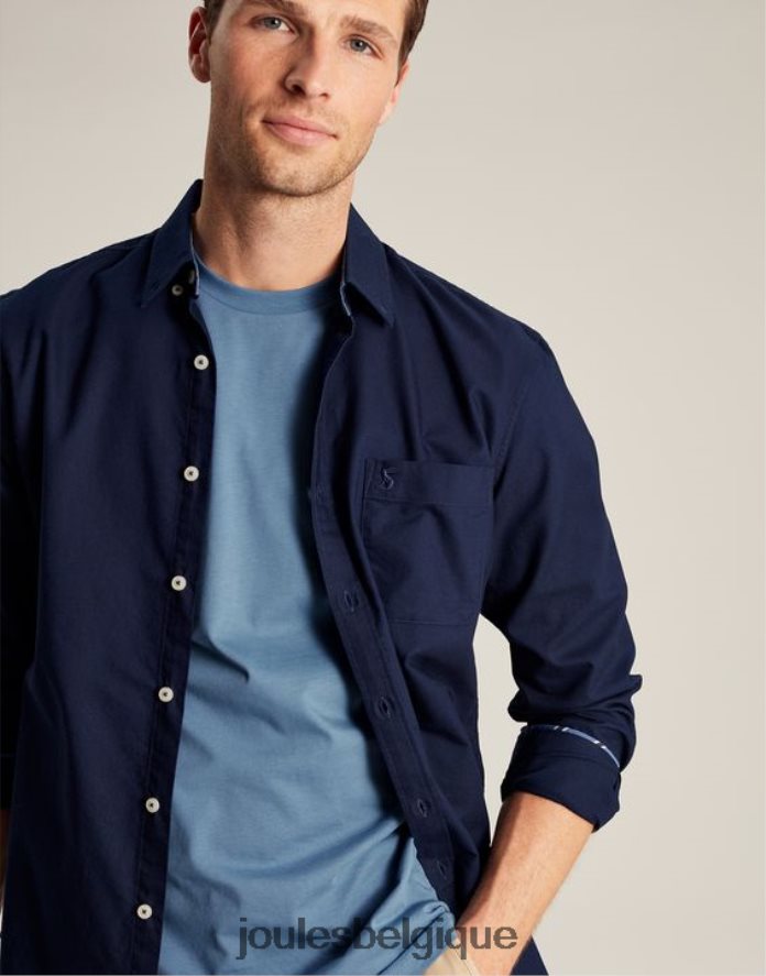 bleu t-shirt denton Hommes vêtements Joules ND0H6T191
