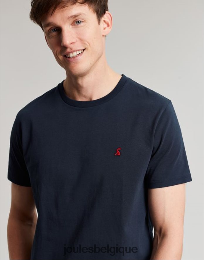 marine t-shirt en jersey denton Hommes vêtements Joules ND0H6T200
