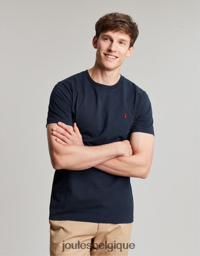 marine t-shirt en jersey denton Hommes vêtements Joules ND0H6T200