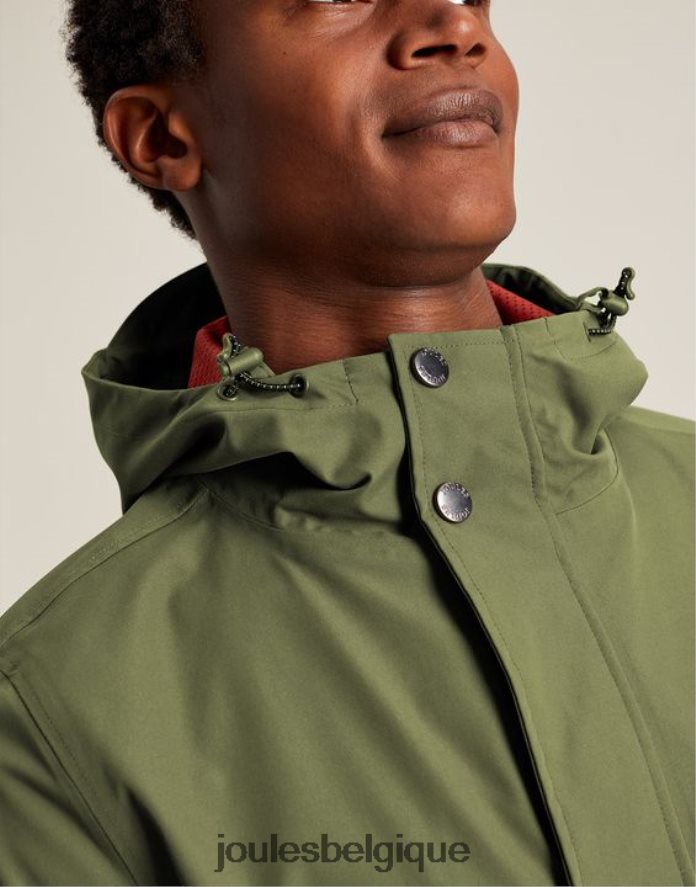 vert foncé imperméable mi-long wayland Hommes vêtements Joules ND0H6T167