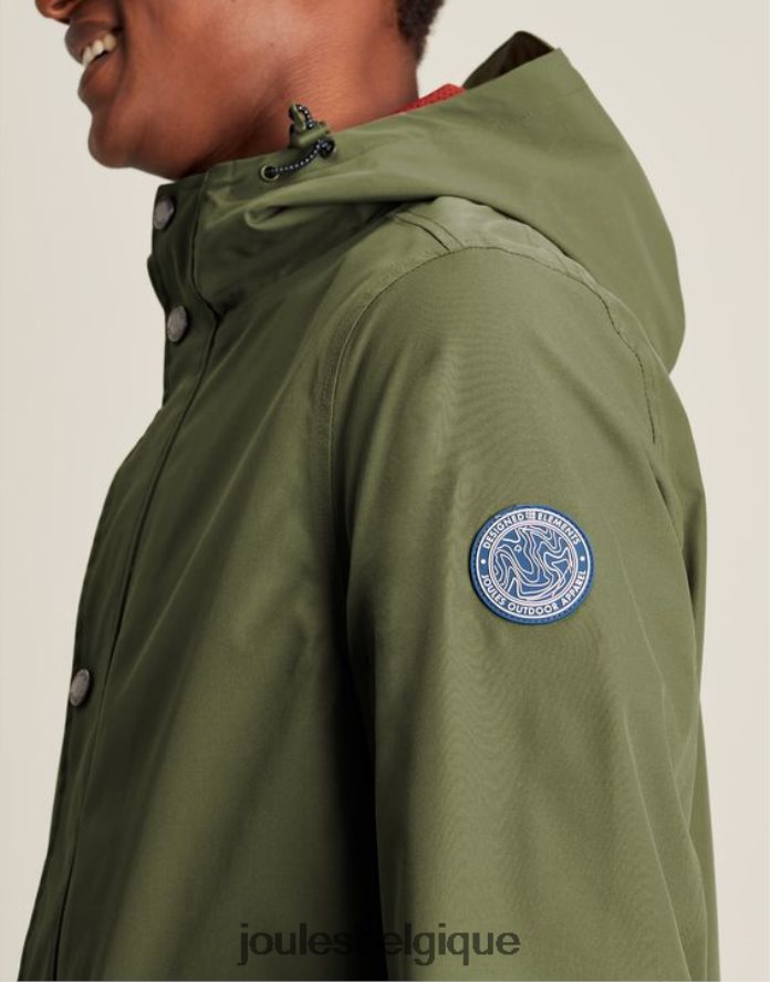 vert foncé imperméable mi-long wayland Hommes vêtements Joules ND0H6T167