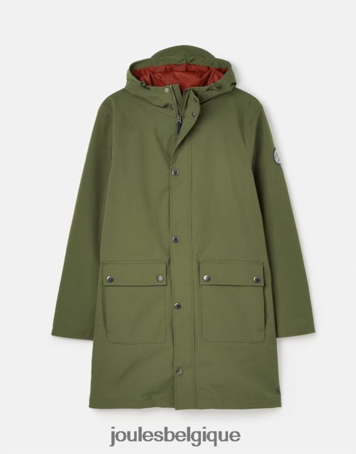 vert foncé imperméable mi-long wayland Hommes vêtements Joules ND0H6T167